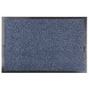 Rohožka MagicHome CPM 305, pred dvere, 40x60 cm, čierna/modrá