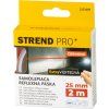 Páska Strend Pro, 25 mm, L-2 m, červená, reflexná