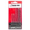 Sada vrtákov Strend Pro Premium SD051, 5 dielna, SDS+, do betónu