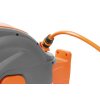 Navíjač Strend Pro, na stenu, automatický 1/2", so záhradnou hadicou L-30+2 m