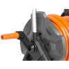 Navíjač Strend Pro, so záhradnou hadicou 1/2", L-30 m, nastaviteľná dýza + 2x rýchlospojka + adaptér
