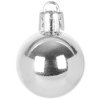 Gule MagicHome Vianoce, bal. 12 ks, 3 cm, strieborné, na vianočný stromček