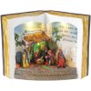 Dekorácia MagicHome Vianoce, Betlehem v knihe, farebná, 3 LED, 3xAA, interiér