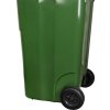 Nádoba Europlast 240 lit., plast, zelená, popolnica na odpad