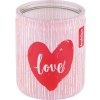 Sviečka Bolsius Star.glas Love, 82/68 mm, v skle, Sellbox 12 ks  CENA ZA 1 KS, NIE ZA BALENIE !