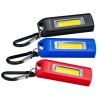 Svietidlo Strend Pro Keychain, kľúčenka, prívesok, s karabinkou, mix farieb, LED 75 lm, USB nabíjanie, 74x25x15 mm, Sellbox 24 ks