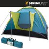 Stan Strend Pro, turistický, pre 3-4 osoby, tyrkysový, 205x205x120 cm