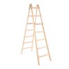 Rebrík Strend Pro, 7 priečkový, drevené štafle, 2,26 m, max. 150 kg