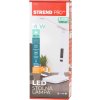 Lampa Strend Pro, stolná, LED, bezdrôtové nabíjanie, voľba intenzity svetla, s displejom, hodiny, budík, teplomer, 4 W, biela