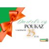 Darčekový poukaz v hodnote 25,- €