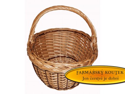 Maly prouteny kosik se zhora