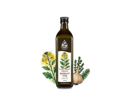 řepkový olej pf 250m česnek a bylinky