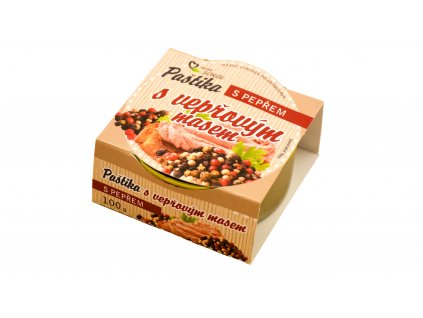 Paštika s vepřovým masem s pepřem - 100 g