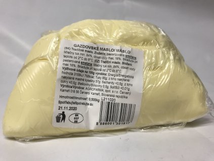Čerstvé máslo 500g