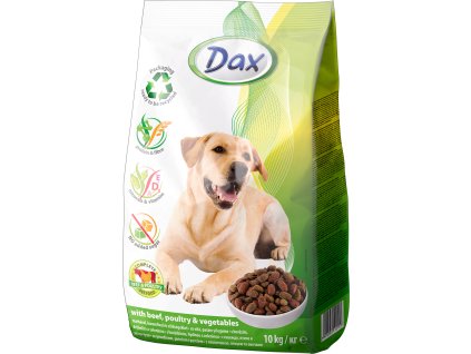 10kg Dax dry bag beef poultry & vegetables