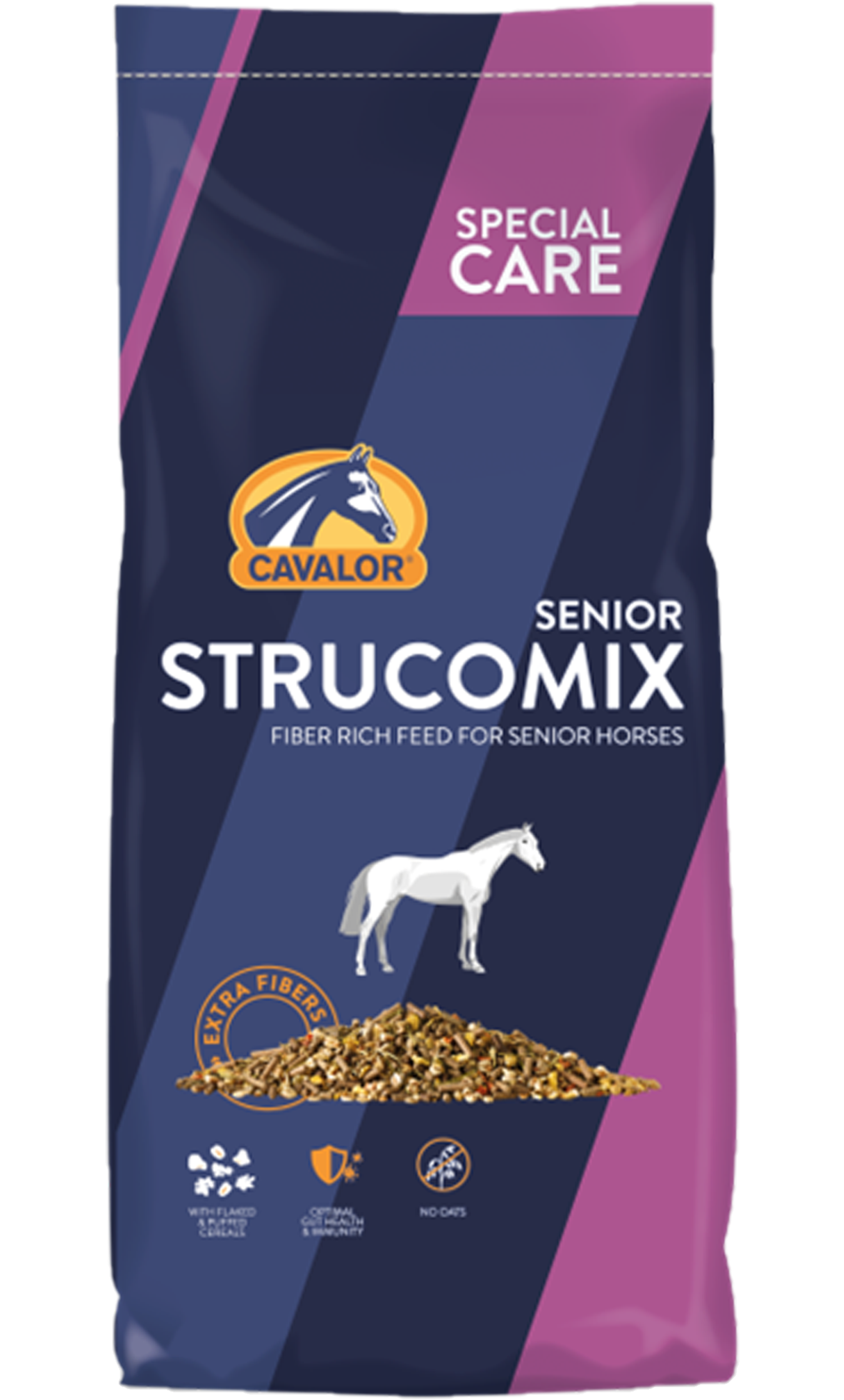 Krmivo pre kone Cavalor Strucomix Senior 20kg