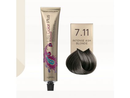 Life Color Plus intensive ash blond/intenzívna popolavá blond 7.11