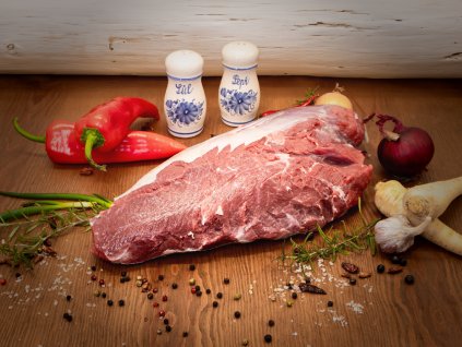 Kulatá plec (falešná svíčková) 2