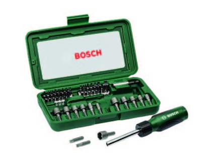 Sada bitů s ráčnou kufr 46ks