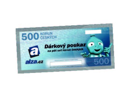 Darčekový poukaz ALZA v hodnote 500 Kč