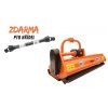 Kladívkový mulčovač za traktor EFGC 175 (těžká třída, 175 cm)