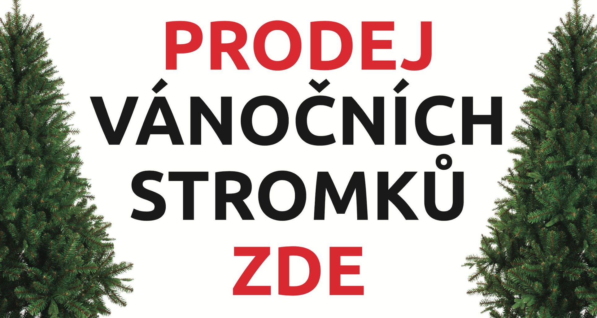 PRODEJ VÁNOČNÍCH STROMŮ a otevření FARMOS CAFE