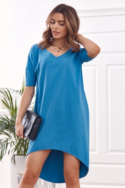 Oversize indigo šaty Fasardi