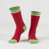 Klasické dámské ponožky v barvách melounu