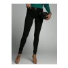 Černé vypasované džínové kalhoty AZR2070