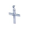 Přívěsek stříbrný křížek - 2 kříže P2003 (Výběr kovu Stříbro)