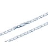 Stříbrný řetízek Marina RS0029 (Výběr kovu Stříbro, Délka řetízku 50)