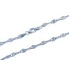 Stříbrný řetízek Continuous Patterns RS0091 (Výběr kovu Stříbro, Délka řetízku 45)