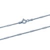 Stříbrný řetízek Cube RS134 (Délka řetízku 45, Výběr kovu Stříbro)