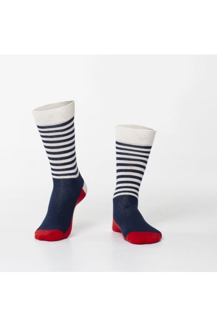 Barevné pánské pruhované ponožky Fasardi