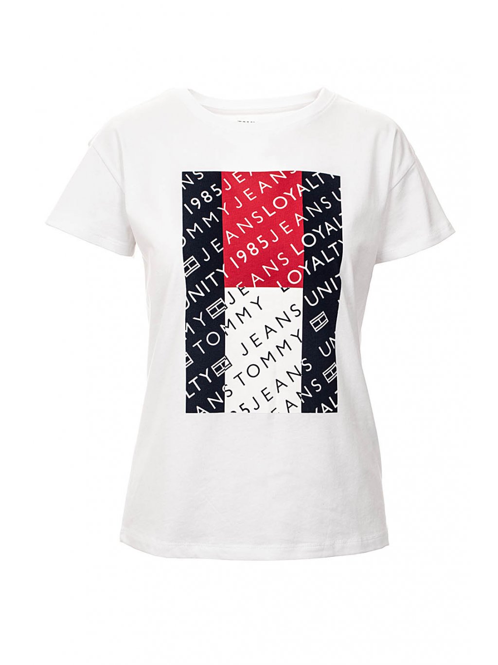 Hilfiger dámské tričko s potiskem - FASHION AVENUE
