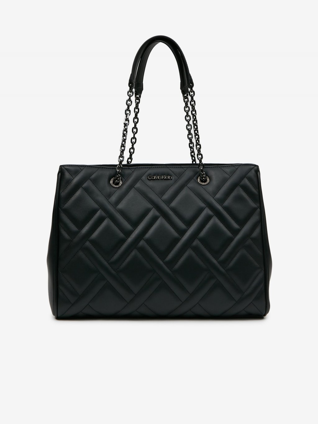 Calvin Klein dámská kabelka černá s logem - FASHION AVENUE