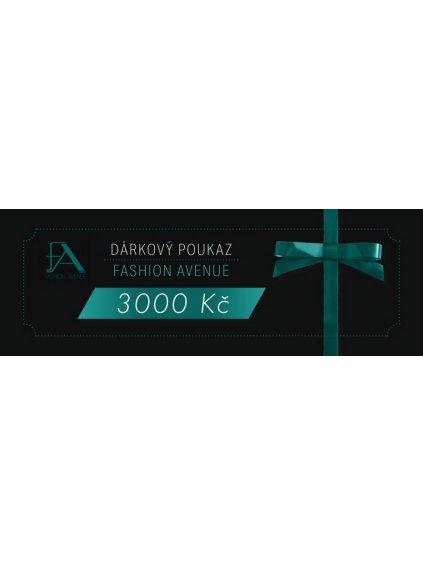 Dárkový voucher 3000,-