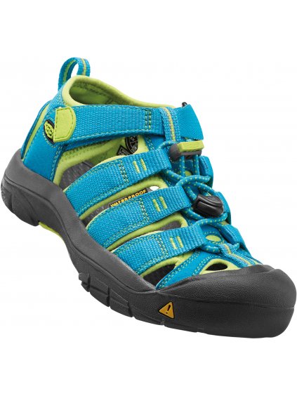 Keen Kids Newport H2 hawaian blue/green glow