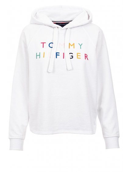 TH131 Tommy Hilfiger dámská mikina bílá (1)