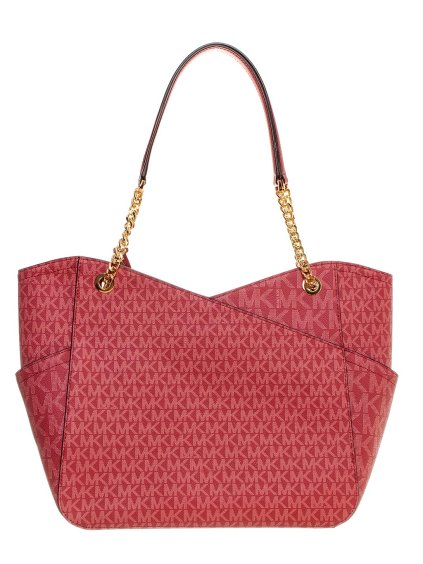 MK215 Michael Kors dámská kabelka Jet Set Travel vínová (1)
