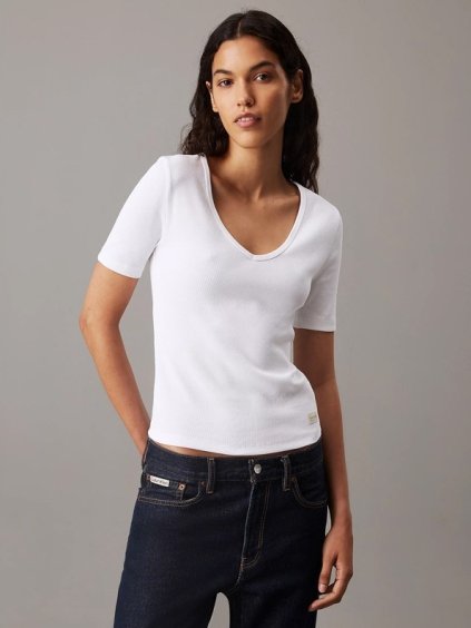 20606 Calvin Klein dámské tričko Fashion Avenue J20J224455