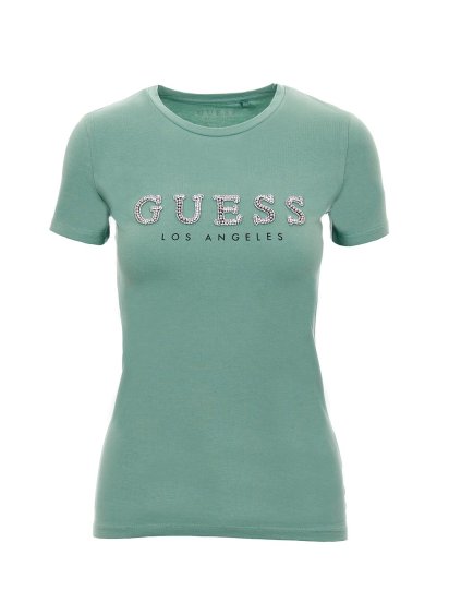 21011 Guess dámské tričko Fashion Avenue Q4O100KAKB0
