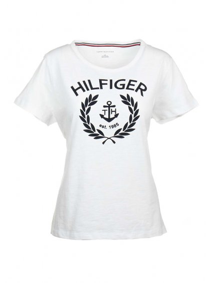TH30 Tommy Hilfiger dámské tričko bílé (1)