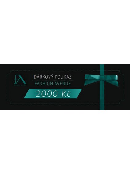 Dárkový voucher 2000,-