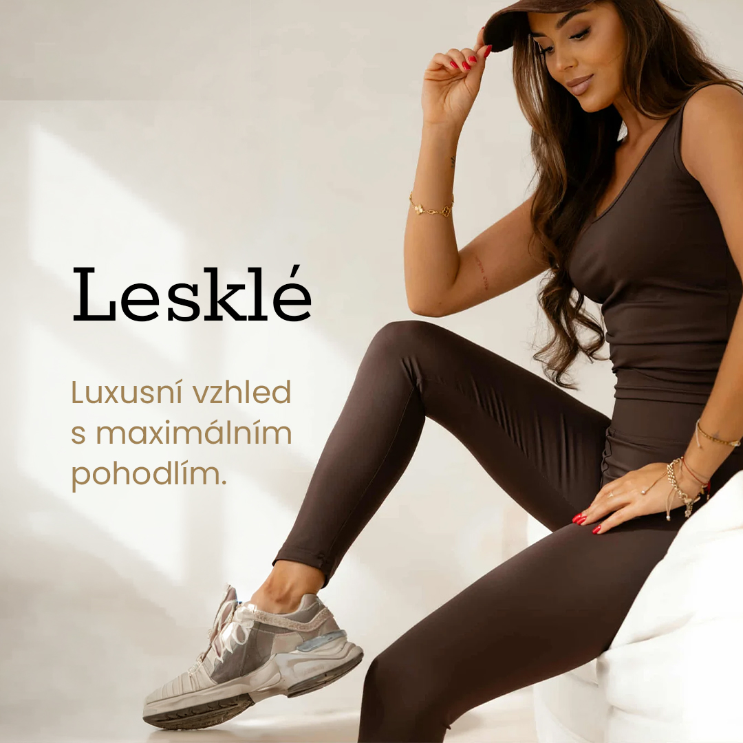 Lesklé legíny