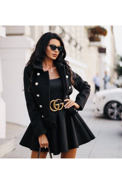 Dámsky dvojdielny kostým „Elena“ – čierny