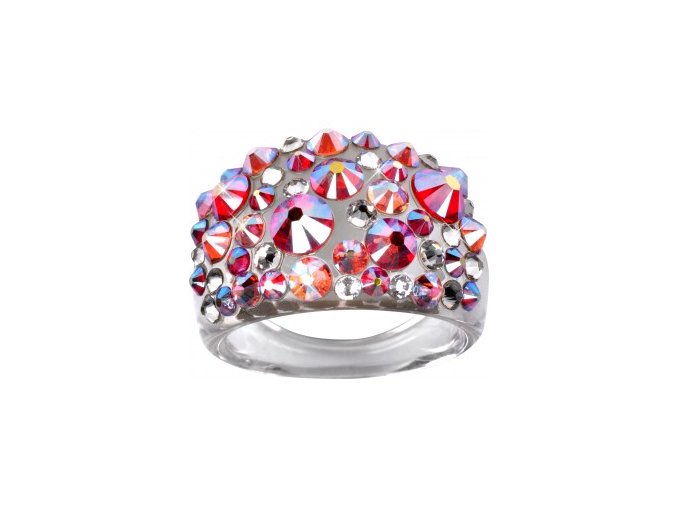 Prsten LEVIEN BY SWAROVSKI Bubble FIRE GLACIER RBB56FIG