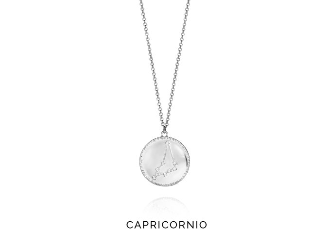 Náhrdelník VICEROY HOROSCOPO model CAPRICORN/KOZOROH 61014C000-38C