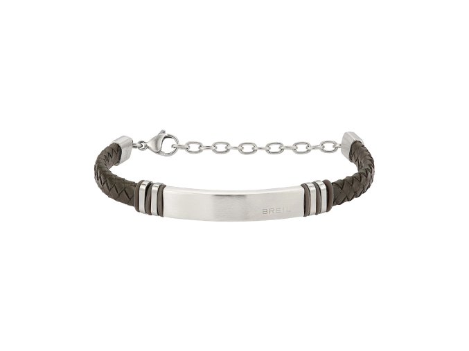 Náramek BREIL model LEATHER TWINE TJ3358