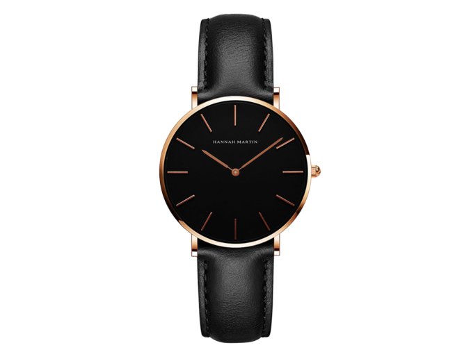 Dámské hodinky Černé Black-Gold